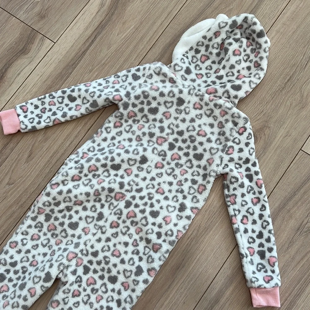 Bmagical Cat Hooded Fleece Pajamas with Pockets
